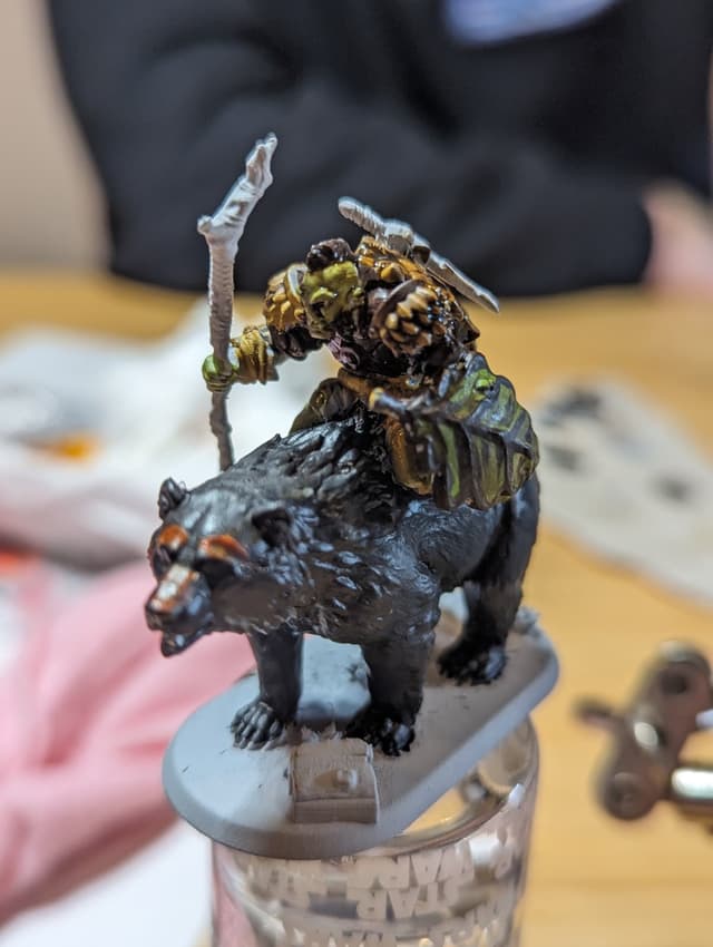 Hand-painted miniature